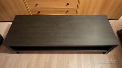 Mobile TV IKEA LACK Marrone Nero 120 cm