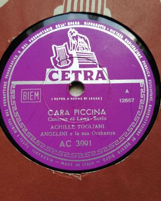 DISCHI ANNI '50 - '60 -  78 GIRI