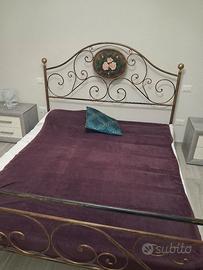 letto in ferro  battuto