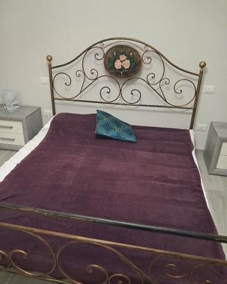 letto in ferro  battuto