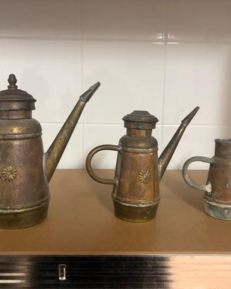 3 pezzi oliere