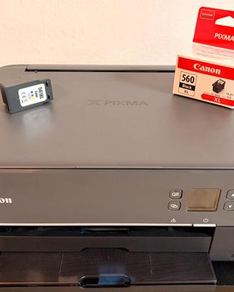 Stampante Canon TS5350a (DA RIPARARE) + Cartuccia
