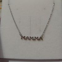 collana Mamma acciaio 