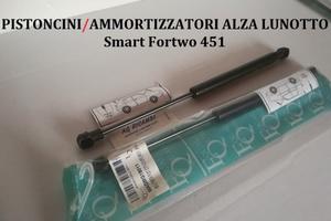 coppia pistoni alza lunotto Smart Fortwo 451 2007 
