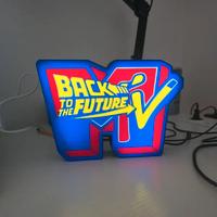 Lampada LED MTV Back to the Future retrò