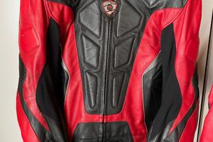 Tuta divisibile in pelle suomy