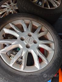 cerchi da 16  + gomme 4 stagioni 205 50 r16 87 v 
