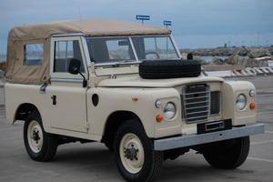 LAND ROVER SERIES 88 DIESEL 1975 ASI TARGA NERA GE