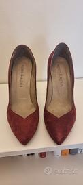 decollette burgundy