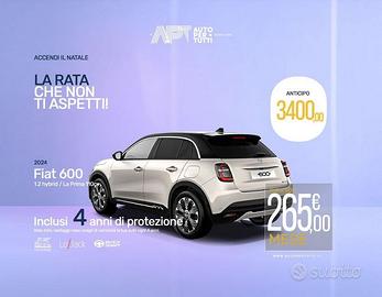 FIAT 600 1.2 hybrid La Prima 110cv auto