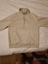 Felpa Beige Bershka 