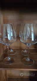 Set di 4 calici da vino rosso