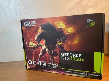 Scheda video ASUS GTX 1050 Ti OC