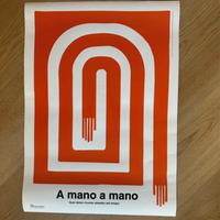 Poster Rino Gaetano a mano a mano ciao discoteca