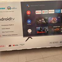 HISENSE - Smart TV LED FHD 40" 40A5700FA-Black

