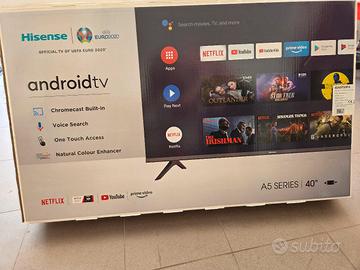HISENSE - Smart TV LED FHD 40" 40A5700FA-Black

