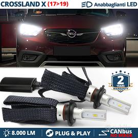 Lampade LED H7 per Opel CROSSLAND X CANbus Bianche