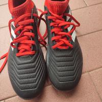 Scarpa da calcio Adidas predator misura 39 e 1/3.