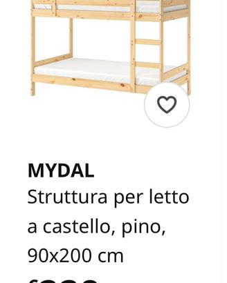 Letto a castello e materassi
