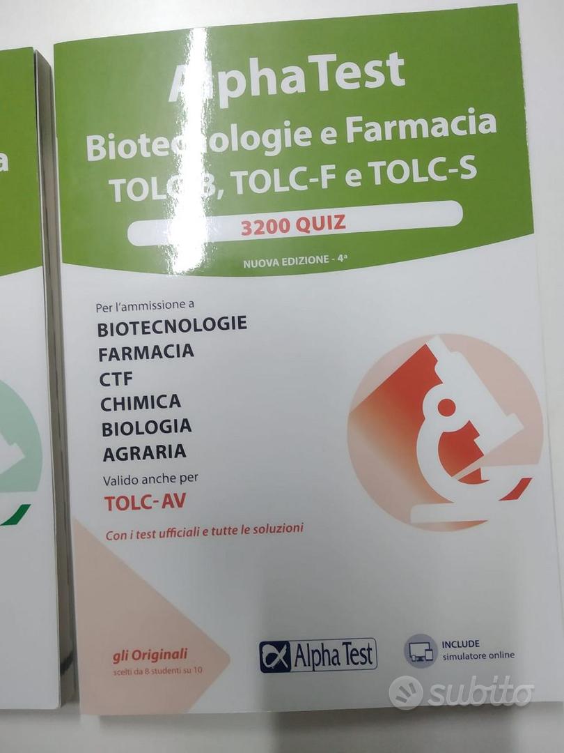 Alpha Test TOLC-B TOLC-F TOLC-S - Libri e Riviste In vendita a Rimini