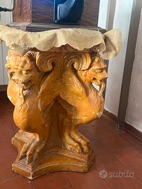Piedistallo colonna terracotta