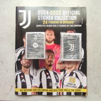 ALBUM JUVENTUS 2024/25 COMPLETO DI FIGURINE E CARD