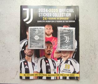 ALBUM JUVENTUS 2024/25 COMPLETO DI FIGURINE E CARD