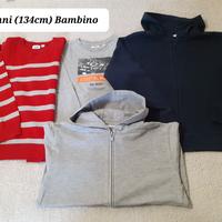 Lotto maglie 8-9 anni (134cm) Bambino 