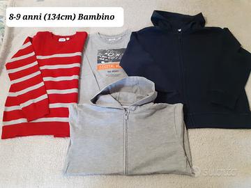Lotto maglie 8-9 anni (134cm) Bambino 
