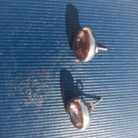 orecchini argento e ametista