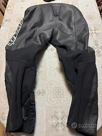 pantalone alpinestar in pelle