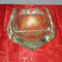 Posacenere anni 70 in vetro di Murano