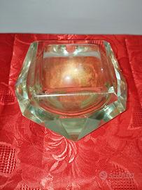 Posacenere anni 70 in vetro di Murano