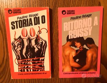 2 Libri Pauline Rèage Storia di O + Ritorno a Rois