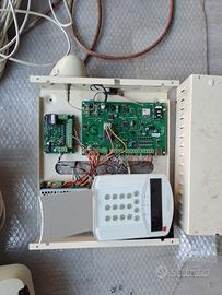 Impianto antifurto Optex ponteggio  8 sensori