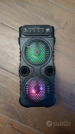 Cassa bluetooth con luci