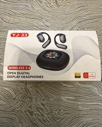 Auricolari Bluetooth 5.4 con display LCD – Nuovi