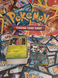 Mazzo carte Pokemon e carta Ex