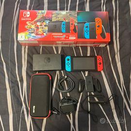 Nintendo switch completa + accessori e custodia