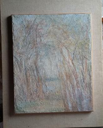 Foresta Venezia strappo d'affresco 1970