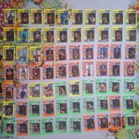 70 card fluo Wrestling WWE SmackDown e Raw 2004