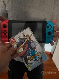 Nintendo Switch joycon nuovi e Pokemon Spada