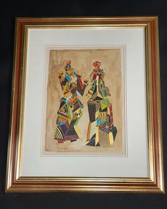 QUADRO PITTORE SARDO SEBASTIANA MESINA