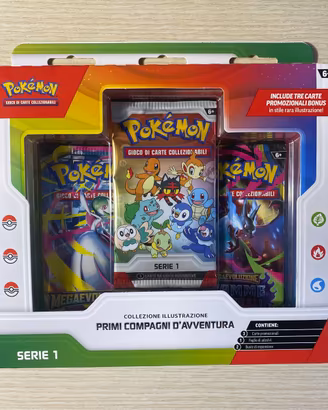 Collezione Pokemon Primi compagni d'avventura