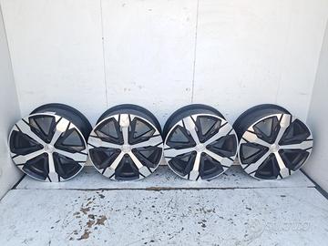 9811635077 SET CERCHI IN LEGA R18 PEUGEOT 3008 RES