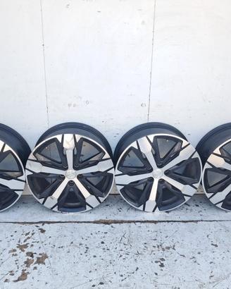 9811635077 SET CERCHI IN LEGA R18 PEUGEOT 3008 RES