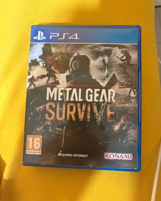 Metal gear survive PS4