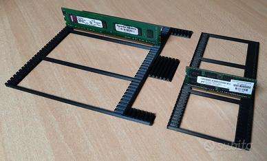 Lotto: 4 Porta Memorie RAM DIMM e SODIMM DDR 1/2/3