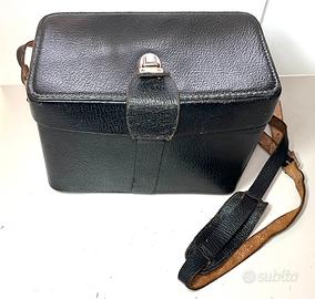 Borsa fotografia vintage in pelle