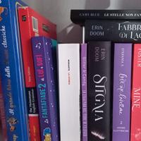 Libri romanzi e per bambini (me contro te, glitter
